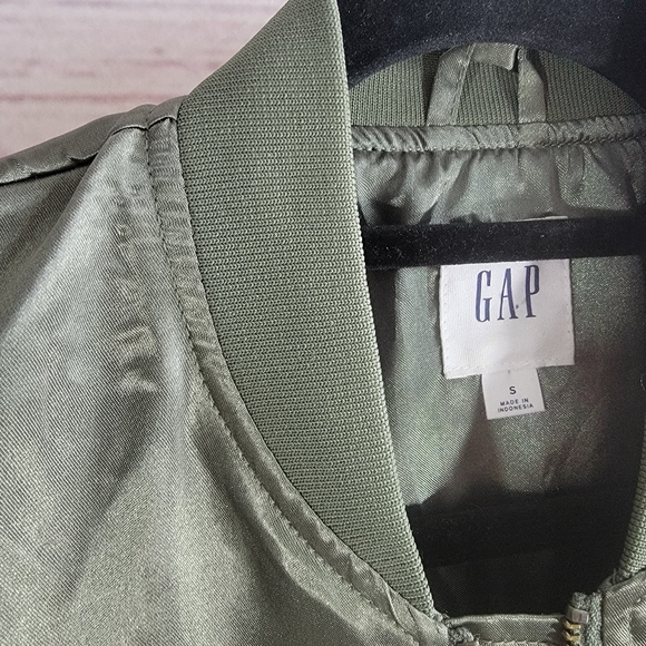GAP Longine satin Utility Jacket S - Picture 11 of 13